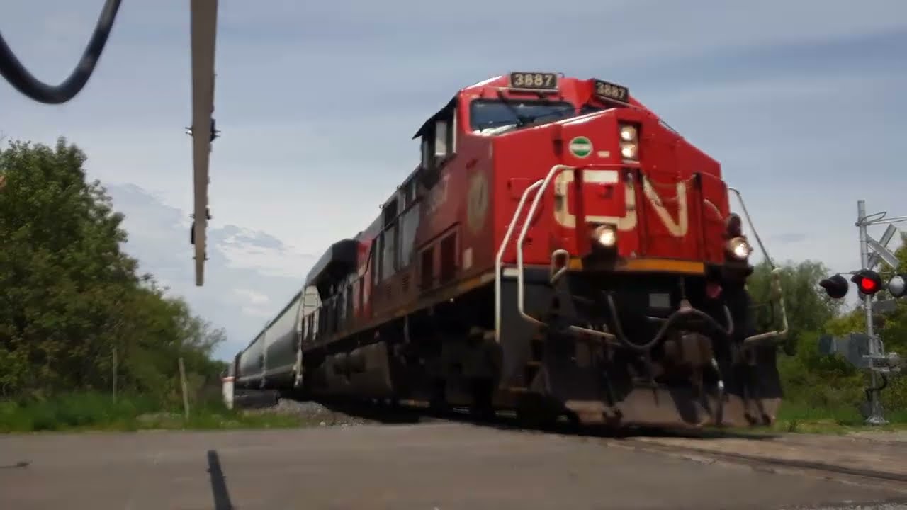 CN 306 with CN 3887E at Beare! May 30, 2025