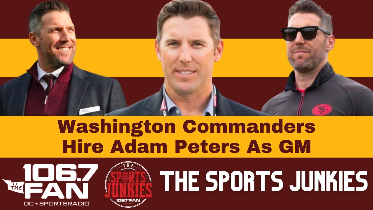 Commanders introduce new GM: Adam Peters talks HC hiring process