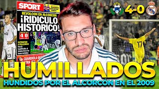 DESTROZO TOTAL: ALCORCÓN 4 REAL MADRID 0 | COPA DEL REY 2009 | UBIETOO