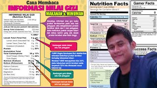 Cara Membaca label Informasi Nilai Gizi Makanan & Minuman - by daniloveari91 - Dani Nur Riyadi