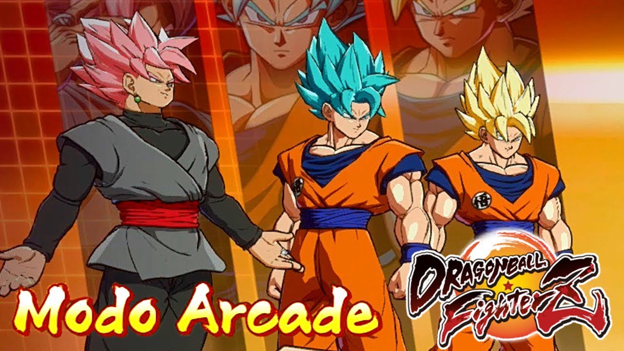MOSTRANDO MINHA HABILIDADE NO ARCADE - DRAGON BALL FIGHTERZ