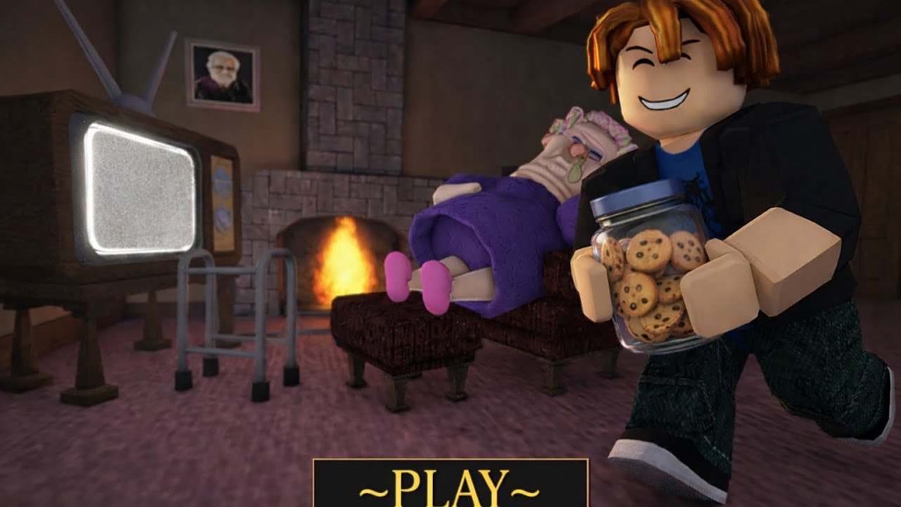 BaconPlays Steal Grumpy Gran’s Cookies and Escapes! 😱👵 #roblox #obby #escapegame