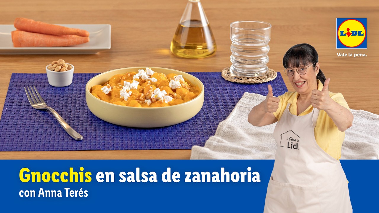 Gnocchis con salsa de zanahoria ✨​ | Recetas de pasta | Lidl España