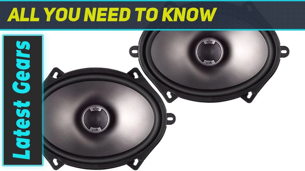 Polk Audio DB571 5-by-7-Inch Coaxial Speakers: Unleashing Marine-Grade Sound Quality