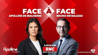 🔴 DIRECT - L'intégrale de l'interview de Bruno Retailleau, président du groupe LR au Sénat, sur RMC