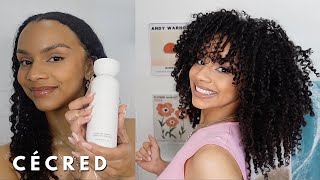 Wash + Style Curls with Cécred