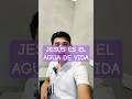 Jesús es el agua de vida, reflexión