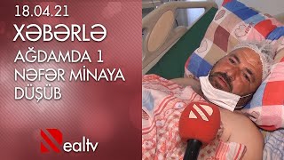 Ağdamda 1 Nəfər Minaya Düşüb