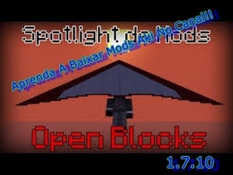 Como Baixar E Instalar Mods OpenBlocks 1.7.10 - YouTube