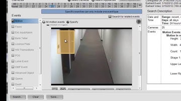 3VR QuickClip: Forensic Search Using Motion