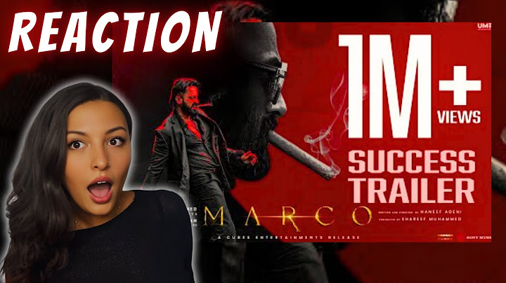 MARCO Success Trailer - Reaction | Unni Mukundan | Sharif Muhammed | Haneef Adani
