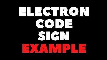 Code Signature Electron MAC Application | Part-2