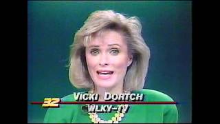 WLKY 32 Louisville KY 11PM News March 23 1990 Complete w/Commercials and Signoff