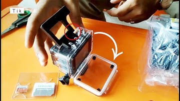 How to open and close waterproof Case Kogan 4K