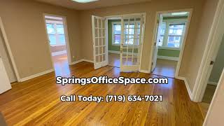 837 SF Modern Office for Lease | Suite 200 | Downtown Colorado Springs Walkthrough
