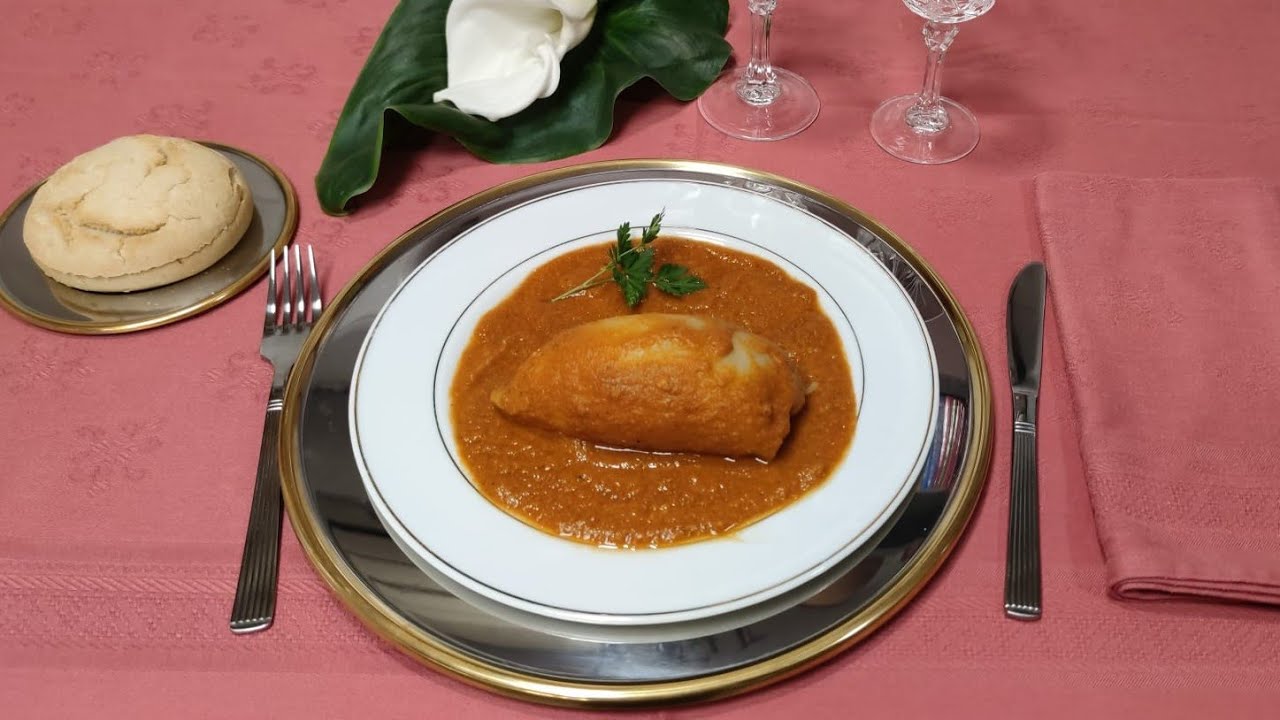 Calamares Rellenos en Salsa de Almendra