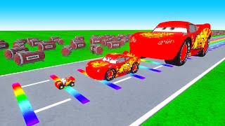 Small & Big Cars Vs. 1000 Speed Bumps - Teardown Mods