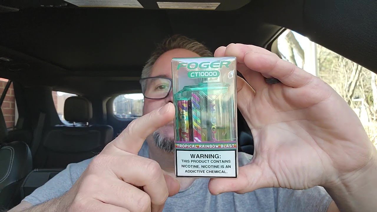 FOGER TROPICAL RAINBOW BLAST CT10000 *21 & OLDER* By @disposabledad