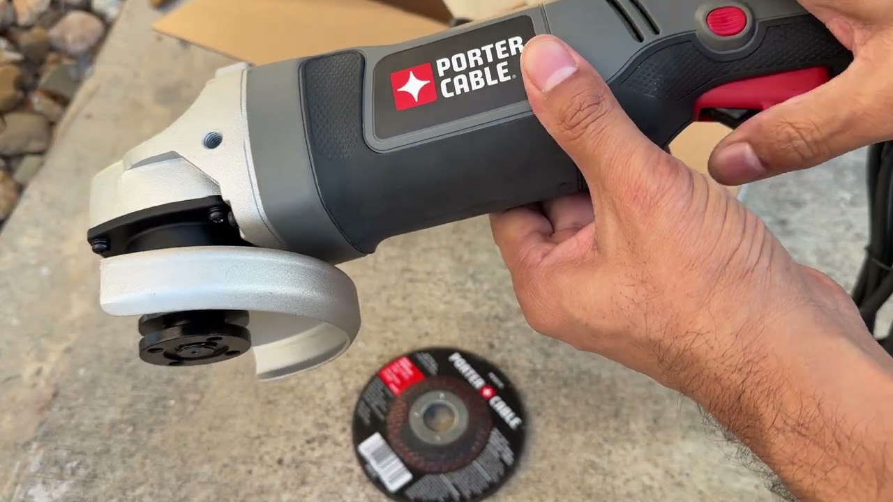 Porter-Cable PC750AG corded 4-1/2-inch small angle grinder | Sha Kids Fun