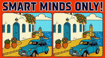 Only sharp minds can handle these spot the difference puzzles (Hard Mode)