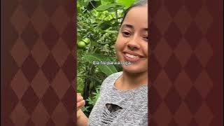 She went to the countryside 🤗