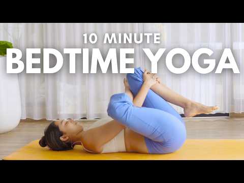 10-Min Bedtime Yoga | Relax, Unwind & Sleep Better