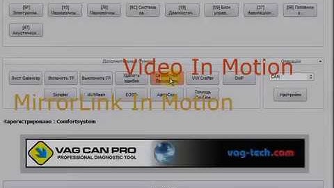 Video in Motion, MirrorLink in Motion