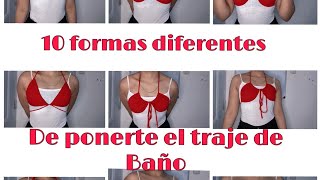 10 Formas Diferentes De Usar El Mismo Traje De Baño