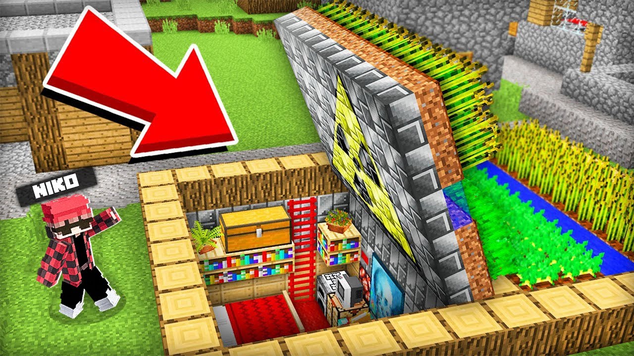 MEN SABZAVOTLARIM TAGIDA NIMA BOR EKAN ? MINECRAFT VIDEO