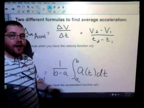 Average Value of a Function