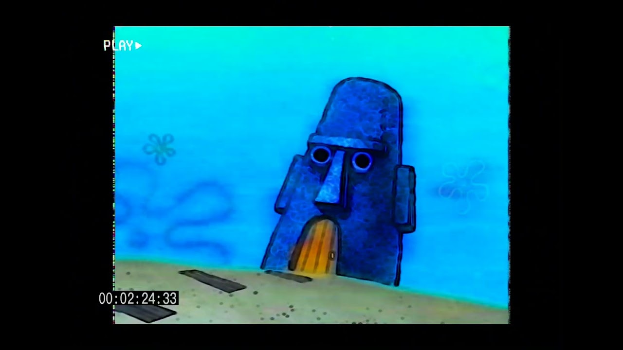 Sponge bob nostalgia and liminal Spaces 