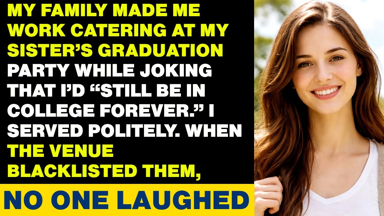 My Family Made Me Work Catering For My Sister. The Venue Blacklisted Them, And No One Laughed.