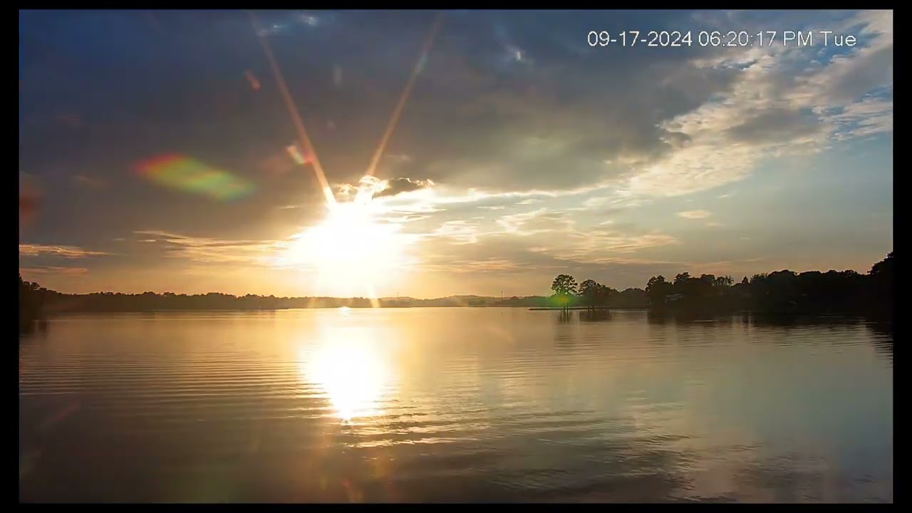 Logan Martin Lake sunset 9 17 24