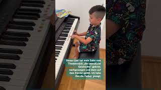 Klavierspielen nach Gehör mit Farben 🔵🟡🟣 #kinderlieder screenshot 3