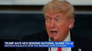 Celebrity Pres. Trump sending 2,000 National Guard troops to Los Angeles as protests escalate over ICE raids Net Worth