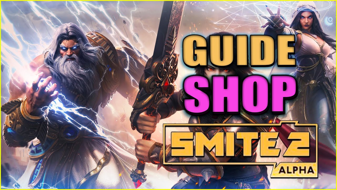 LE GUIDE DU SHOP DANS SMITE 2 COMMENT S'Y RETROUVER - YouTube