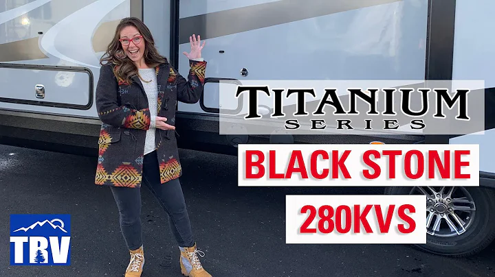 All New 2021 Outdoors RV Black Stone 280KVS Titanium Four Season Trailer