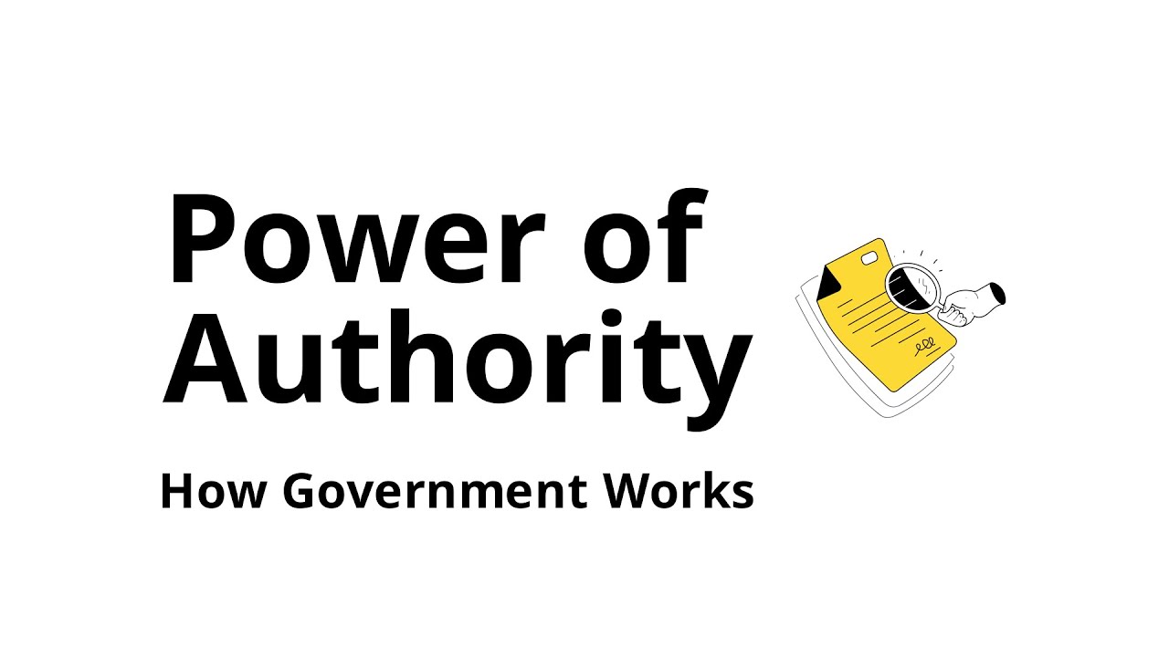 How Government Authority Works