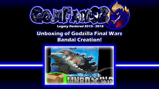 Unboxing of Godzilla Final Wars Bandai Creation