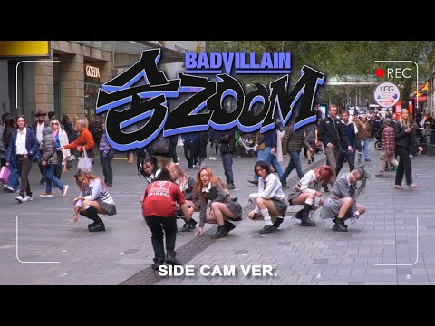 [KPOP IN PUBLIC][SIDE-CAM] BADVILLAIN (배드빌런) "ZOOM" Dance Cover by CRIMSON 🥀 | Australia