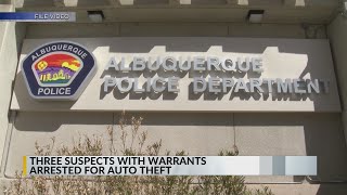 3 arrests made from APD's Top 25 Auto Theft list