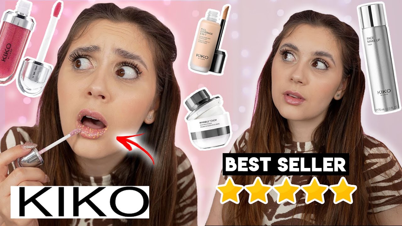 MAQUILHAGEM KIKO com BEST SELLERS! São bons? | Joana Gentil