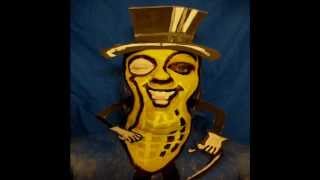 Mr. Peanut Face Paint Art In Motion. Artist James Kuhn.