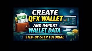 How to Create a QFS Wallet and Import Wallet Data Step by Step screenshot 1