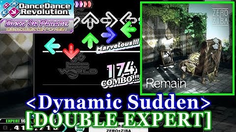 [Dynamic Sudden] 【DDR 2014】 Remain / ZERO+ZIBA [DOUBLE EXPERT] 譜面確認+Clap