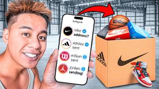 I DM'd 100 Basketball Brands To See What I Can Get For Free