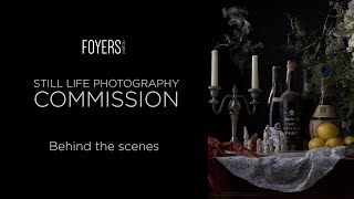 Behind the scenes – Still life photography commission
