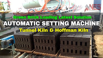 Green brick loading with automatic setting machine; Latest auto brick machine