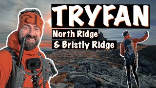 Tryfan North Ridge, Bristly Ridge & Dexter Gully - Snowdonia