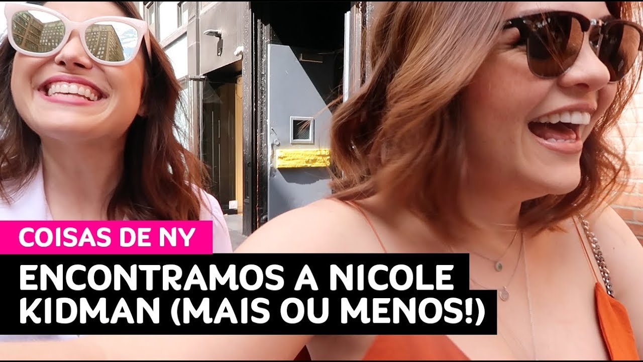 Vlog NY: Nicole Kidman na rua + pior photo booth da história + comprinhas • Karol Pinheiro